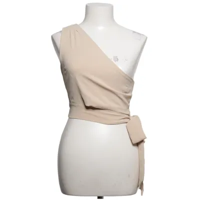 Crop top (Beige) de Nasty Gal Élasthane, Polyester