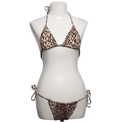 Bikini (Beige, Brown, Black) from ASOS Design Elastane, Polyamide, Polyester