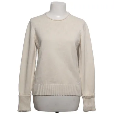 Pull-over (Blanc) de Boomerang Cachemire, Coton biologique