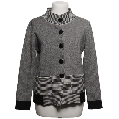 Cardigan (Black, White) from Bluoltre Polyamide, Polyester, Viscose