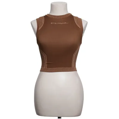 Débardeur de sport (Marron) de Iets Frans Élasthane, Polyamide, Polyester