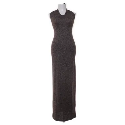 Halterneckklänning (Brun) från Romee Strijd x NA-KD Elastan, Polyester, Viskos