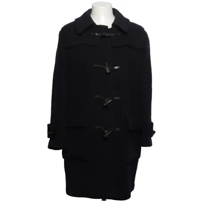 Duffle coat (Blue) from Burberry Acetate, Viscose, Wool