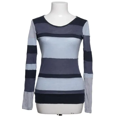 T-shirt à manches longues (Bleu, Gris) de Blanche Lyocell, Laine