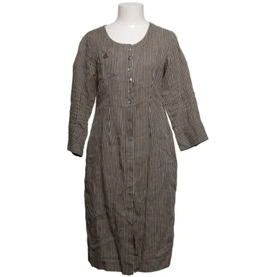 Dress (Brown, Beige) from Gudrun Sjödén Linen