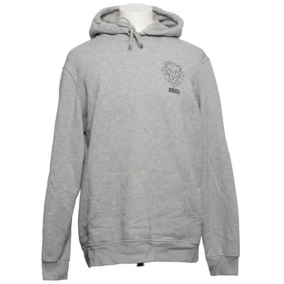 Capuchon sweater (Grijs) van Mojo Organisch katoen, Gerecycled polyester