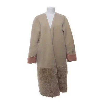 Vinterkappa (Beige) från Zara Basic Outerwear Polyester, Akryl