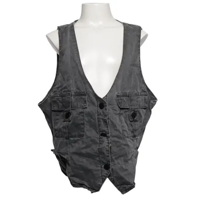Gilet (Grijs) van The Ragged Priest Katoen