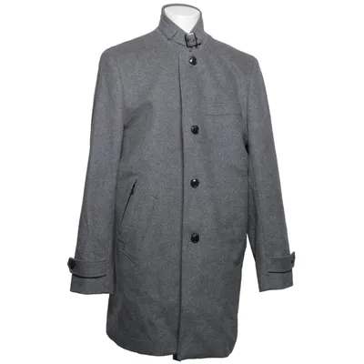 Manteau (Gris) de Riley Cachemire, Polyester, Viscose, Laine