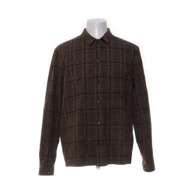 Skjorta (Brun, Svart) från Samsøe & Samsøe Bomull, Polyamid, Polyester, Ull