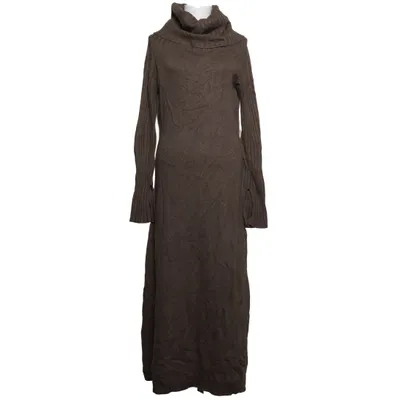 Turtleneck kjole (Brun) fra Stefanel Kashmir, Polyamid, Viscose, Uld