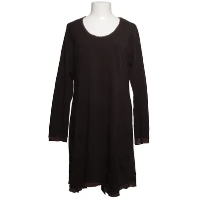 Dress (Brown) from Tredy Fashion Cotton, Elastane