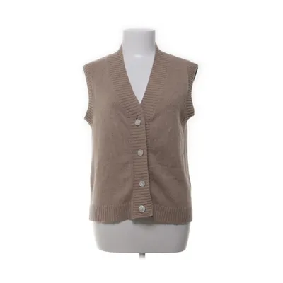 Gilet (Beige) van PBO Katoen, Merinowol, Polyamide