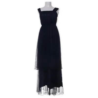 Robe longue (Bleu) de Zetterberg Soie