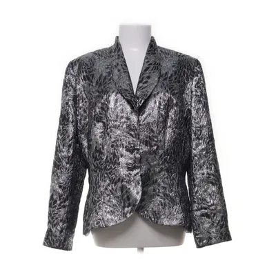 Blazer (White, Black) from Frank Usher Metallic fiber, Polyester