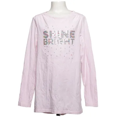 Långärmad t-shirt (Rosa) från Lands' End Bomull