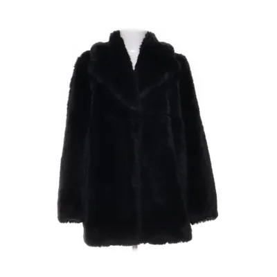 Winterjas (Zwart) van Zara Woman Imitatiebont