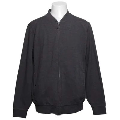 Kofta (Grå) från Dressmann Bomull, Återvunnen polyester