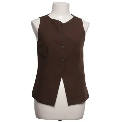Suit vest (Brown) from Stradivarius Polyester