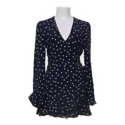 Wikkeljurk (Blauw, Meerkleurig) van Zara Trafaluc Collection Polyester, Viscose