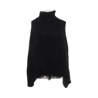 Poncho (Svart) från Evisu Akryl, Mohair, Ull