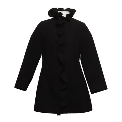 Coat (Black) from Benetton Class Elastane, Polyester, Viscose