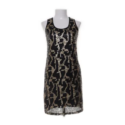Cocktailkjole (Sort, Guld) fra Jeane Blush Elastan, Polyester, Viscose