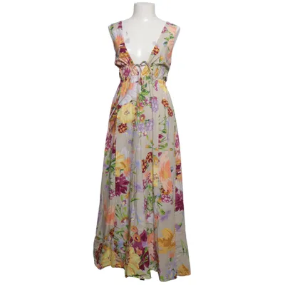 Maxi dress (Beige, Gray, Multicolored) from H&M Cotton, Linen