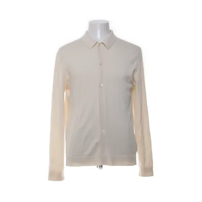 Cardigan (Beige, Hvid) fra COS Uld