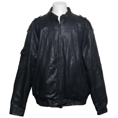Leather jacket (Blue, Black) from Engströms Leather