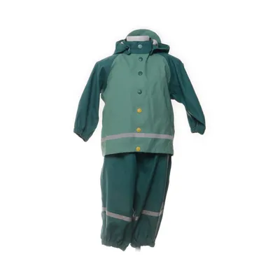 Regntøj (Grøn) fra Polarn O. Pyret Polyester, Polyurethan