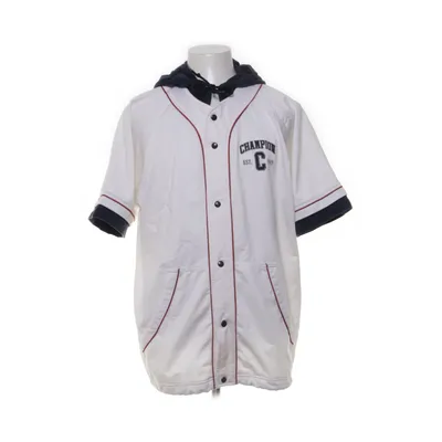 Hoodie (White, Blue) from Champion Polyester