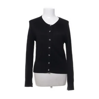 Cardigan (Sort) fra Zara Knit Elastan, Nylon, Viscose