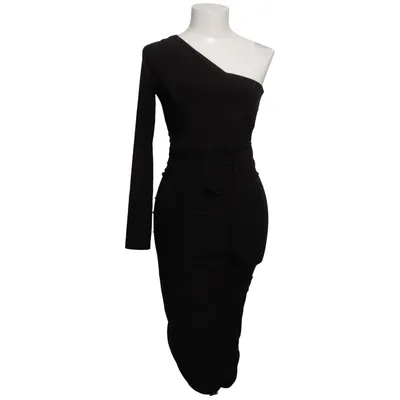 Jurk (Zwart) van Pretty Body Elastaan, Polyester