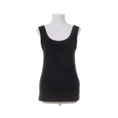 Tanktop (Zwart) van Fransa Elastaan, Viscose