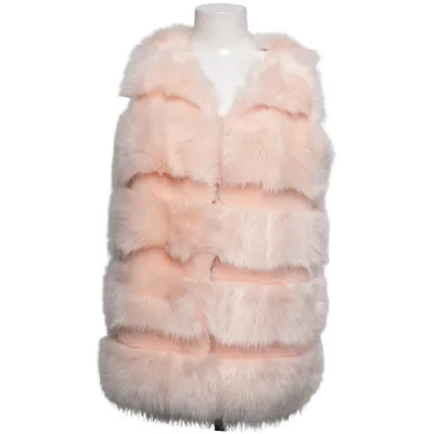 Outer vest (Pink) from Lulu Love Polyester