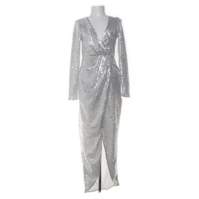 Aftonklänning (Silverfärgad) från NLY Eve Polyester