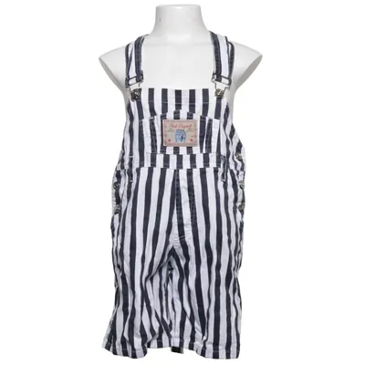 Hängselshorts (Svart, Vit)