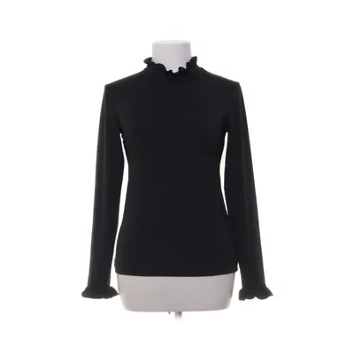 Blouse (Black) from Bubbleroom Elastane, Polyester