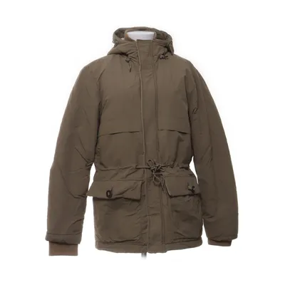 Parkas (Brun) från Edwin Bomull, Elastan, Fjädrar, Nylon, Polyester