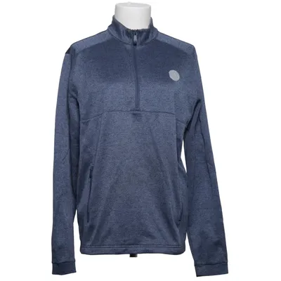 Fleece trui (Blauw) van Penguin Elastaan, Gerecycled polyester