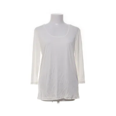Långärmad t-shirt (Vit) från Siden Selma Silke