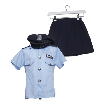 Maskeradkläder (Blå, Svart) från Widmann Polyester