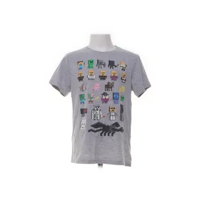 T-shirt (Grå, Flerfärgad) från Mojang Bomull, Polyester