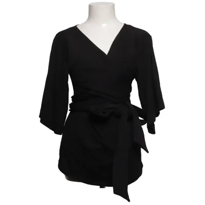 Omlottopp (Svart) från Najell Bomull, Elastan