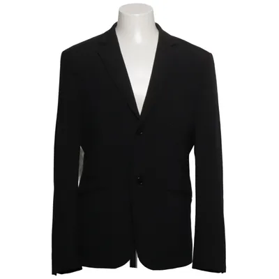 Blazer (Black) from Bertoni Elastane, Polyester, Wool