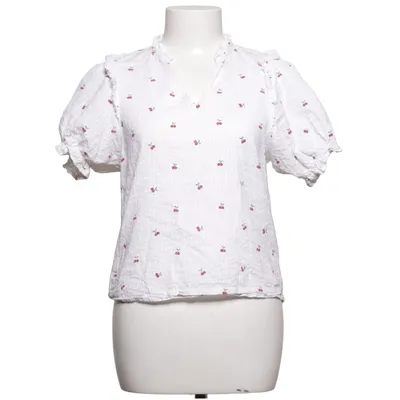 Top (White, Red) from Neo Noir Cotton