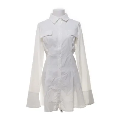 Skjortklänning (Vit) från PrettyLittleThing Polyester