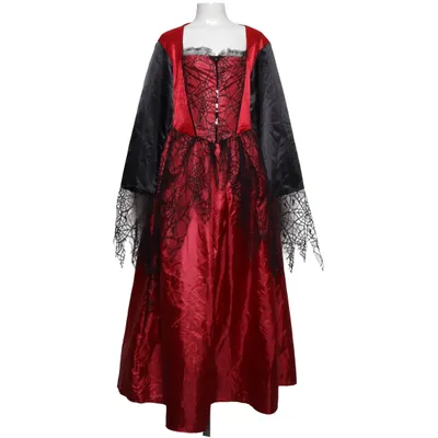 Maskeradkläder (Röd, Svart)