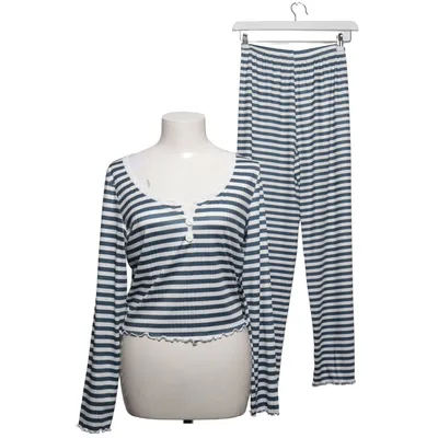 Pyjamasz (Blå, Hvid) Elastan, Polyester